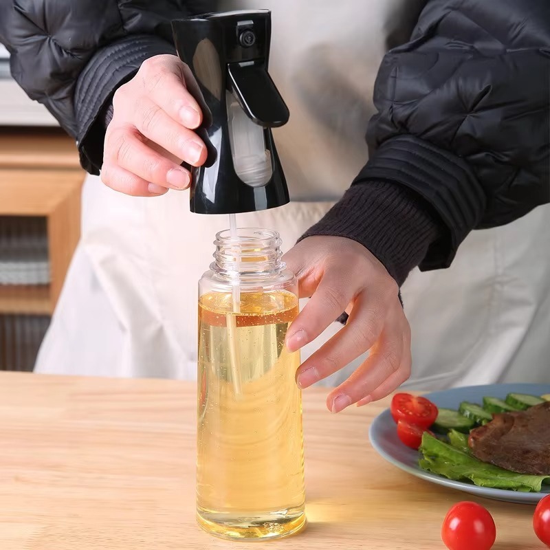 Camping Cooking Container - 250ml Oil Spray Bottle Kitchen Cooking