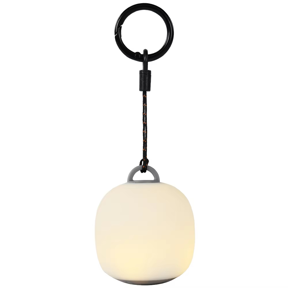Camping Cooking Container - Mini Egg-Shaped Squeeze Silicone Camping Lantern,