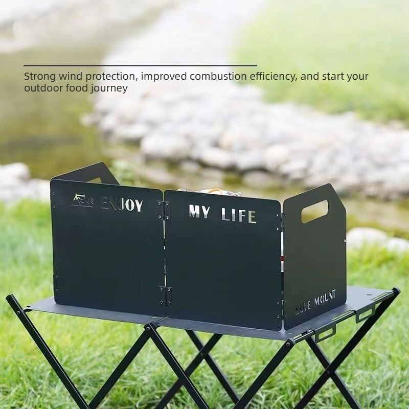 Camping Stove Windshield 4 Fol - огляд і ціна Camping Hiking Cooking