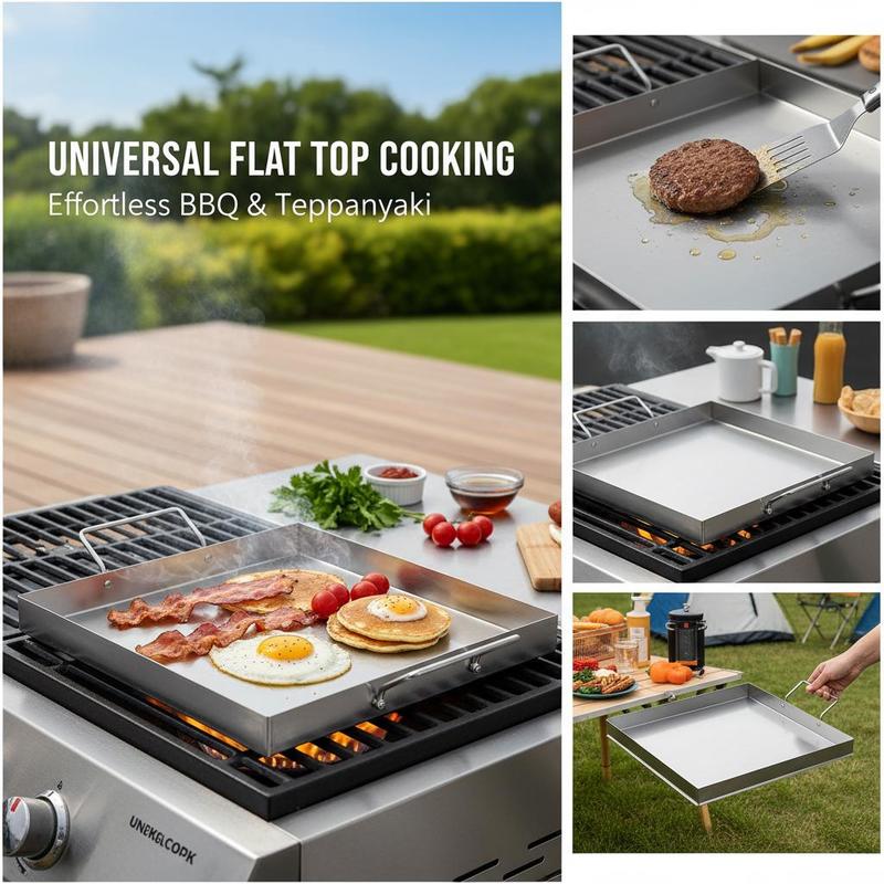 Universal Flat Top Griddle 18x - огляд і ціна Camping Cooking Flat Top
