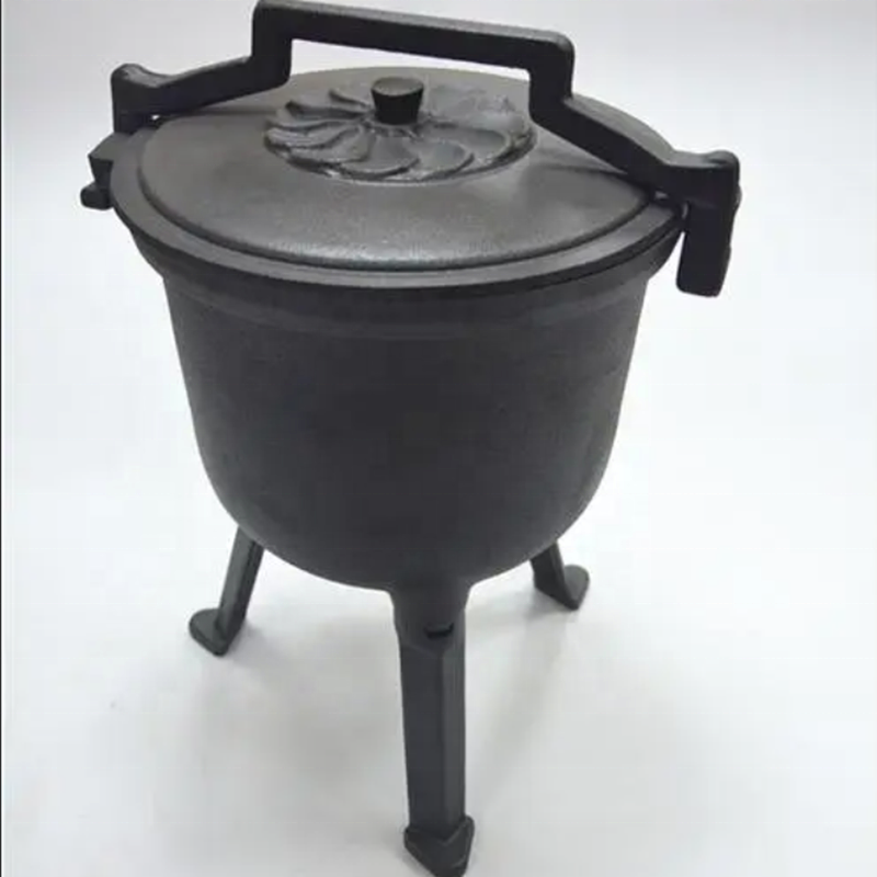Hot Sale 4L Cast Iron Heavy Du - огляд і ціна Camp Dutch Oven Cast