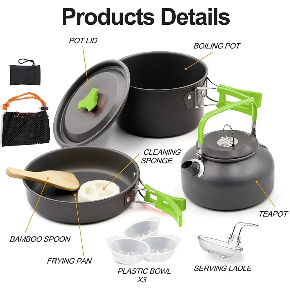 Camping Cooking Set Portable L - огляд і ціна Camping Cooking Organizer
