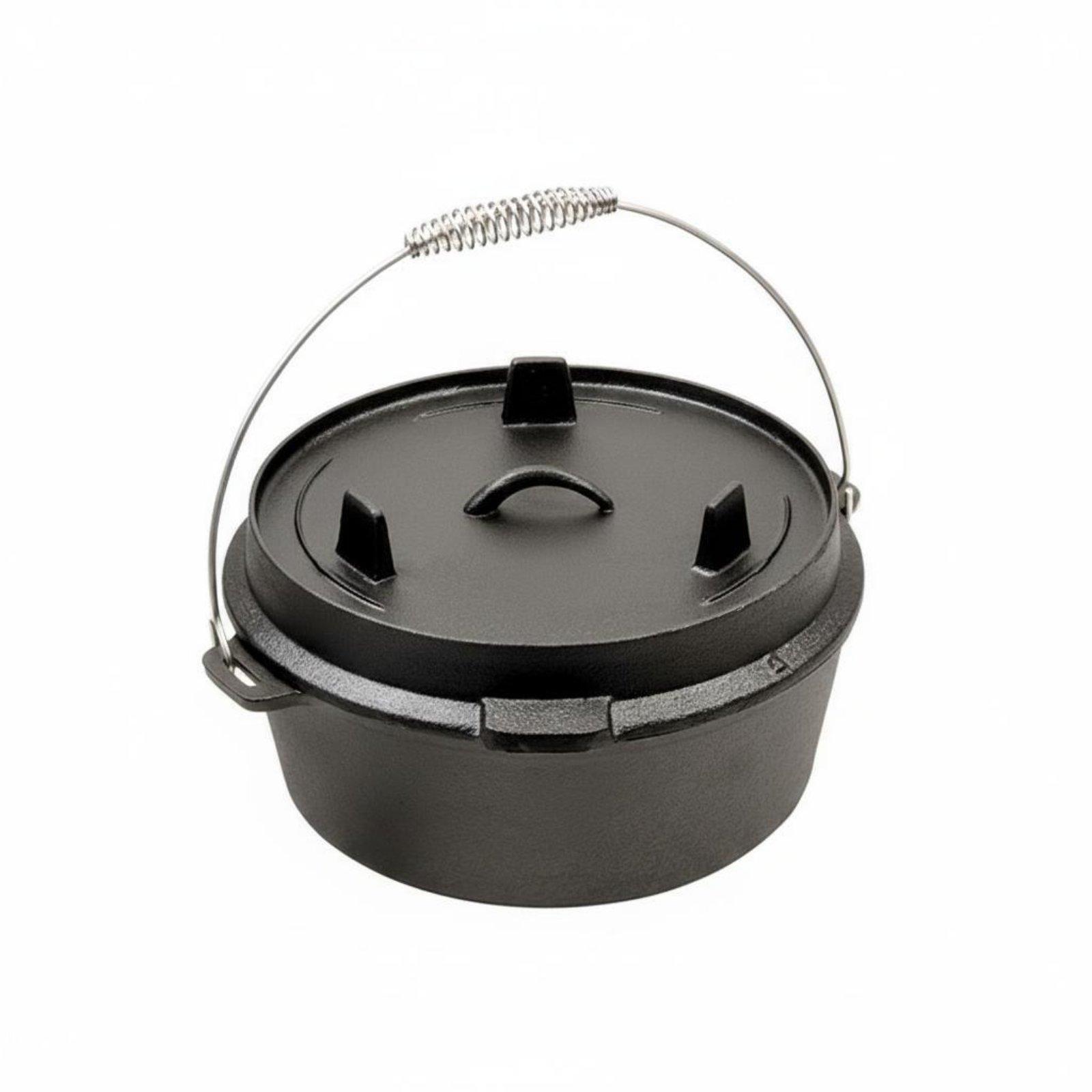 Outdoor Cast Iron Dutch Oven U - огляд і ціна Camp Dutch Oven Cast