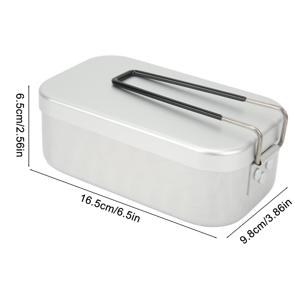 800ML Aluminum Lunch Boxes Out - огляд і ціна Camping Hiking Cooking