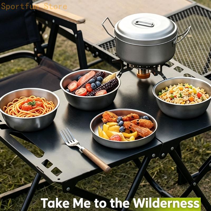 Trail Meal Cookware with Metal - огляд і ціна Camping Cooking Dining Set