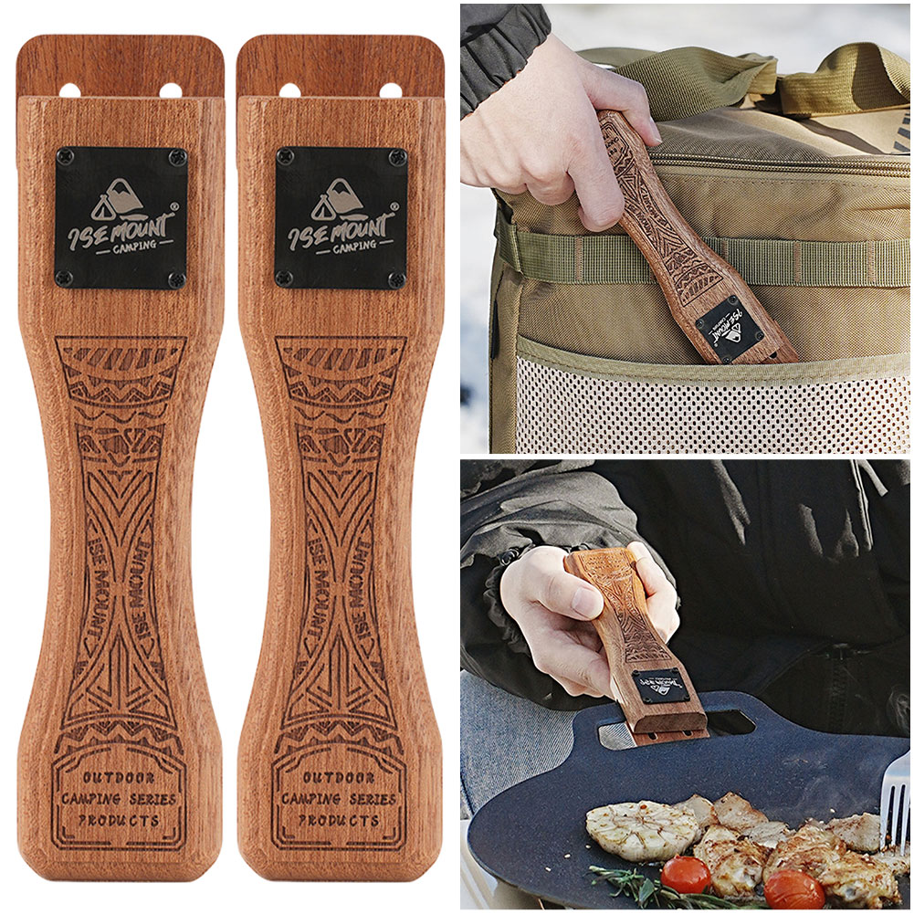 Outdoor Natural Wood Grill Pan - огляд і ціна Camping Hiking Cooking