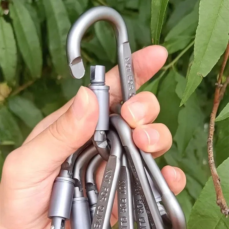 Tactical Steel D Keychain Shap - огляд і ціна Camping Cooking Container