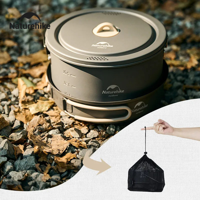 Naturehike 2025 New Outdoor Pi - огляд і ціна Quality Camping Cooking Set