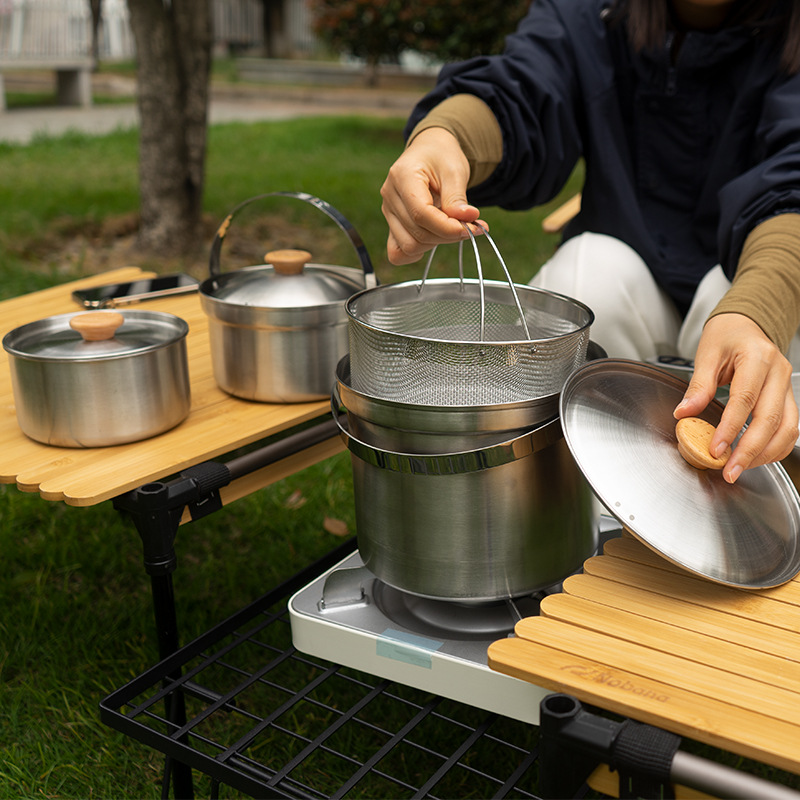 NOBANA Newest Outdoor Stainles - огляд і ціна Camping Cooking Organizer
