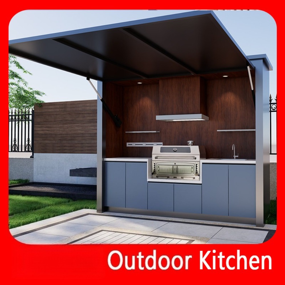 #Mobile Outdoor Kitchen Island - огляд і ціна Camping Cooking Dining Set