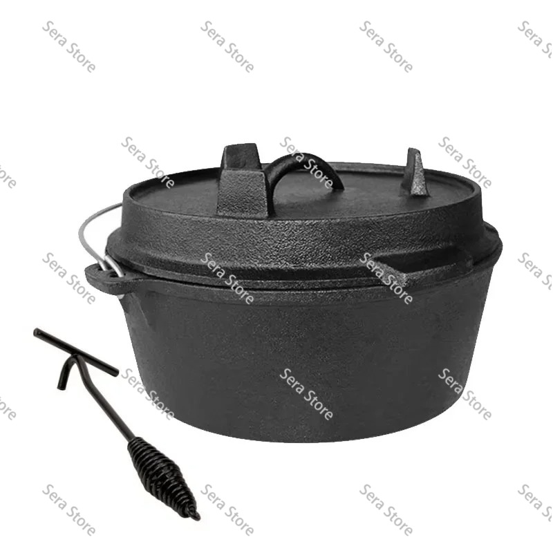 25cm Cast Iron Dutch Oven Camp - огляд і ціна Camp Dutch Oven Cast