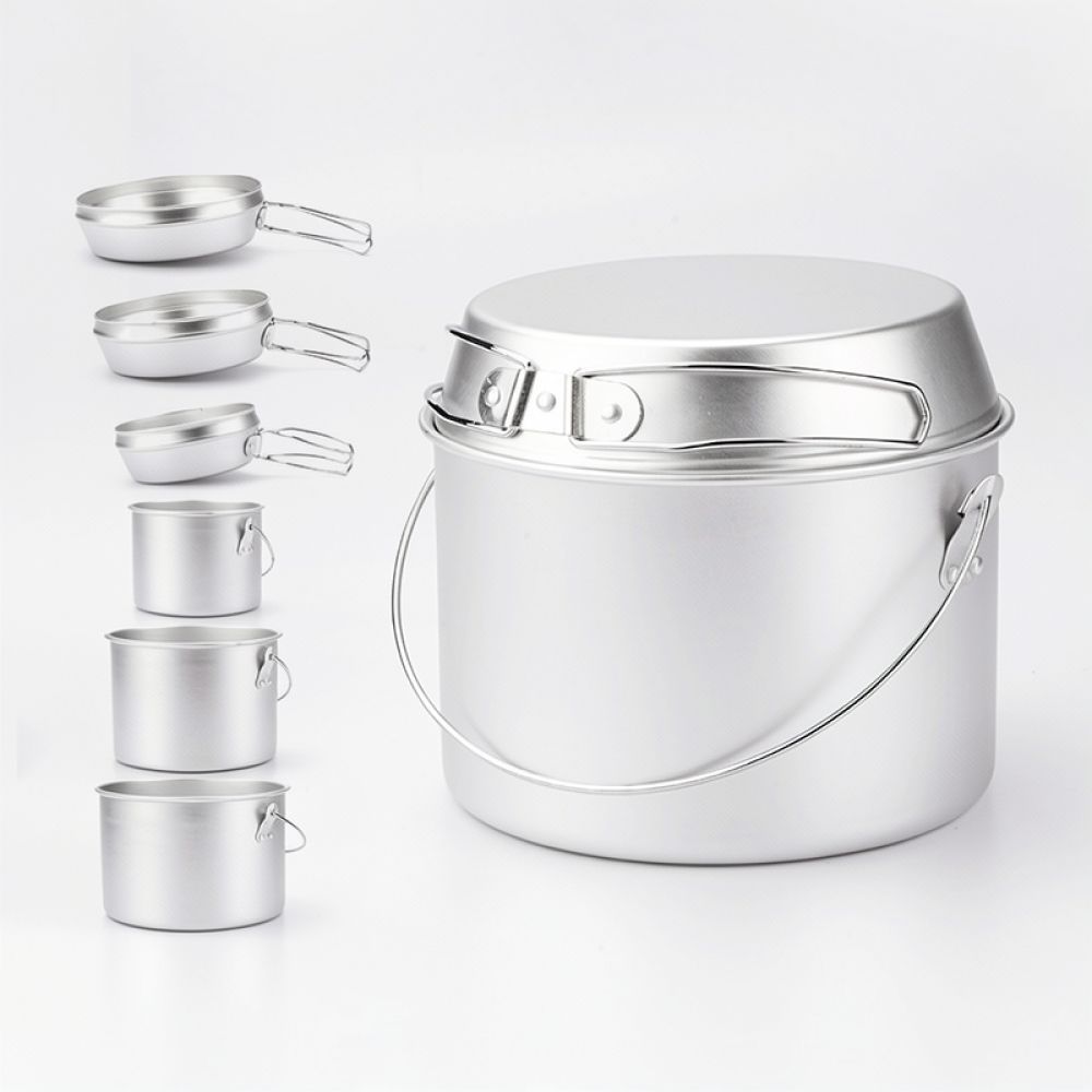 Outdoor Aluminum Cookware For  - огляд і ціна Camping Cooking Dining Set