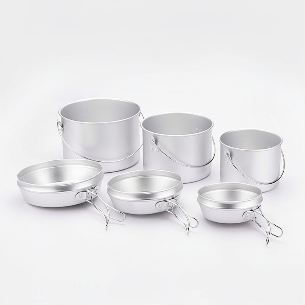 Outdoor Aluminum Cookware For  - огляд і ціна Camping Cooking Dining Set