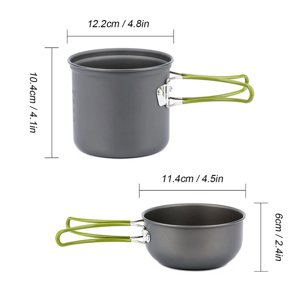 Camping Cookware Kit with Stov - огляд і ціна Camping Cooking Organizer