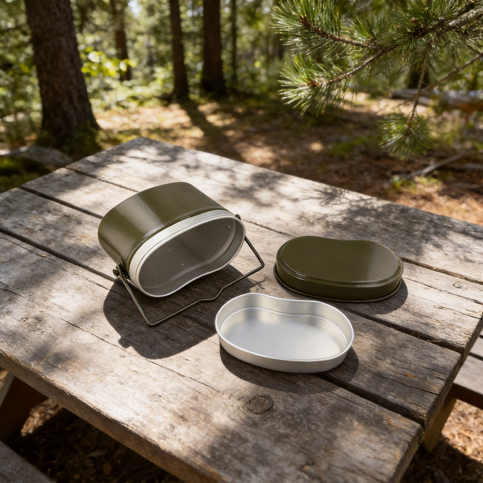 Outdoor Cooking Set with Alumi - огляд і ціна Camping Cooking Dining Set